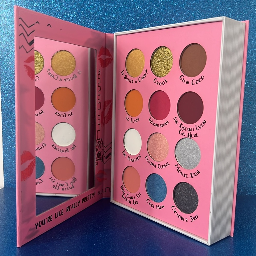 Burn Book Eyeshadow Collection Storybook Cosmetics Mean Girls Make Up New - Picture 6 of 7